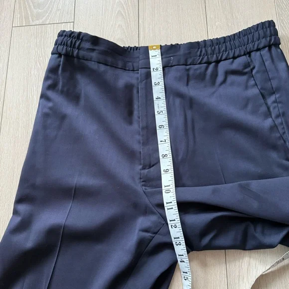 COS Lightweight Wool Pants Men's Dark Navy Dress Pants Size 32R - Picture 12 of 13